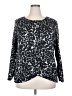 Alyx Animal Print Black Long Sleeve Top Size XXL - photo 1