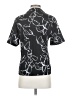 Shein 100% Polyester Black Short Sleeve Blouse Size XS - photo 2