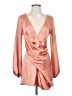 Lulus 100% Polyester Pink Cocktail Dress Size XS - photo 1