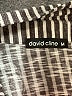 David Cline Stripes Silver Long Sleeve Blouse Size M - photo 7