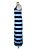 Donna Morgan Stripes Blue Casual Dress Size 14 - photo 5