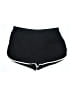 Shein Curve 100% Polyester Solid Black Athletic Shorts Size 1X - photo 1