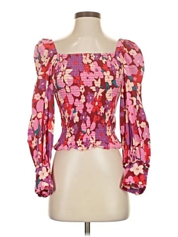 Free People 3/4 Sleeve Blouse (view 1)