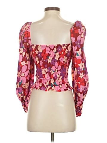 Free People 3/4 Sleeve Blouse (view 2)