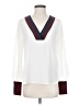 Express 100% Polyester White 3/4 Sleeve Blouse Size S - photo 1
