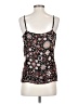 Ann Taylor 100% Polyester Brown Sleeveless Top Size S - photo 2