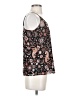 Ann Taylor 100% Polyester Brown Sleeveless Top Size S - photo 4