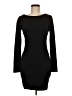 Bobi Solid Black Cocktail Dress Size M - photo 1