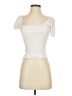Aqua Ivory Short Sleeve Top Size XS - photo 1