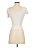 Aqua Ivory Short Sleeve Top Size XS - photo 2