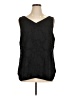 Chico's 100% Polyester Black Sleeveless Top Size XL (3) - photo 1