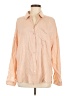 Be Cool 100% Rayon Orange Long Sleeve Button-Down Shirt Size Med - Lg - photo 1