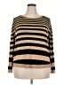 iKnit Stripes Brown Pullover Sweater Size 2X - photo 1
