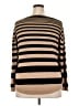 iKnit Stripes Brown Pullover Sweater Size 2X - photo 2