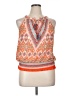 Rose + Olive 100% Polyester Orange Sleeveless Blouse Size XL - photo 1