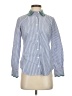 J.Crew 100% Cotton Stripes Blue Long Sleeve Button-Down Shirt Size 2 - photo 1