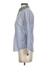 J.Crew 100% Cotton Stripes Blue Long Sleeve Button-Down Shirt Size 2 - photo 5