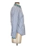 J.Crew 100% Cotton Stripes Blue Long Sleeve Button-Down Shirt Size 2 - photo 4