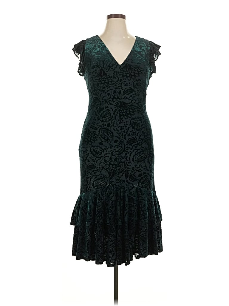 Pre-owned Tommy Hilfiger Cocktail Dress In Green