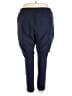 Roaman's Solid Blue Active Pants Size 30 (3X) - photo 2