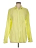 J.Crew Solid Yellow Long Sleeve Button-Down Shirt Size 10 - photo 1