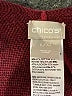 Chico's Burgundy Poncho Size L - photo 7