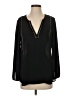 J.Crew Black Long Sleeve Blouse Size 4 - photo 1