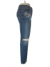 Good American Animal Print Blue Jeans Size 6 - photo 4
