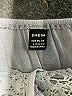 Shein Gray 3/4 Sleeve Blouse Size L - photo 7