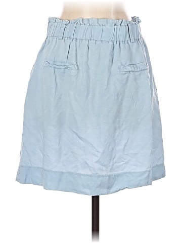 Copper Key Denim Skirt (view 2)