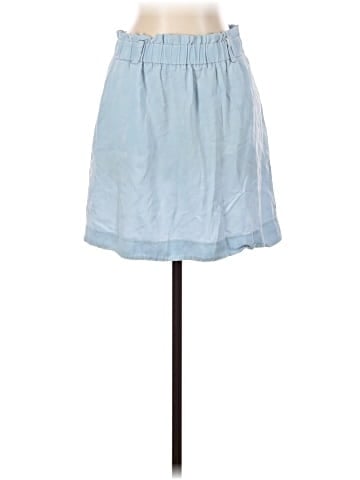 Copper Key Denim Skirt (view 1)