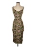 AFRM Camo Green Cocktail Dress Size S - photo 1