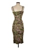 AFRM Camo Green Cocktail Dress Size S - photo 2