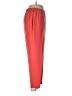 J.Crew 100% Polyester Solid Red Casual Pants Size 6 - photo 4