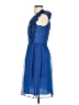 Ellen Tracy 100% Polyester Blue Cocktail Dress Size P (petite) - photo 5
