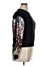 Versona Metallic Black Pullover Sweater Size XL - photo 4