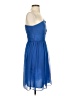 Ellen Tracy 100% Polyester Blue Cocktail Dress Size P (petite) - photo 4