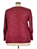 Como Vintage Burgundy Pullover Sweater Size 3X - photo 2