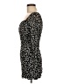 Into 100% Nylon Animal Print Black Casual Dress Size 8 - photo 5