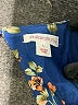 Xhilaration 100% Rayon Blue Romper Size L - photo 4