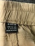 Shein 100% Polyester Solid Tan Khaki Shorts Size L - photo 3