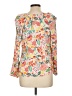 Old Navy 100% Rayon Orange 3/4 Sleeve Blouse Size L - photo 2