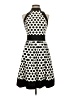 Unbranded Polka Dots Black Cocktail Dress Size S (estimated) - photo 1