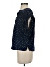 Intermix 100% Polyester Polka Dots Blue Short Sleeve Blouse Size S (estimated) - photo 5