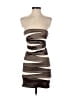 Daisy Metallic Brown Cocktail Dress Size S - photo 1