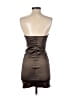 Daisy Metallic Brown Cocktail Dress Size S - photo 2