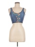 Teeki Floral Blue Tank Top Size Med - Lg - photo 1