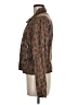 Blank NYC 100% Lyocell Animal Print Brown Long Sleeve Blouse Size M - photo 5