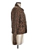 Blank NYC 100% Lyocell Animal Print Brown Long Sleeve Blouse Size M - photo 4
