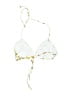 Unbranded Floral Yellow Swimsuit Top Size S - photo 2